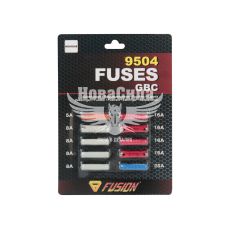 Запобіжники циліндричні (PRO Fusion) кт. 10шт. (5-25А)