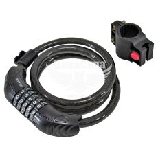 Замок велосипедний (Greys) трос 12x1000мм кодовий