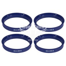 Кільця центрувальні для колісних дисків 63.4-56.6 (Walline) термопластик