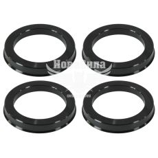 Кільця центрувальні для колісних дисків 72.6-54.1 (Walline) термопластик