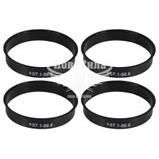 Кільця центрувальні для колісних дисків 57.1-56.6 (Walline) термопластик