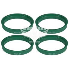 Кільця центрувальні для колісних дисків 65.1-57.1 (Walline) термопластик