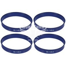 Кільця центрувальні для колісних дисків 65.1-63.4 (Walline) термопластик