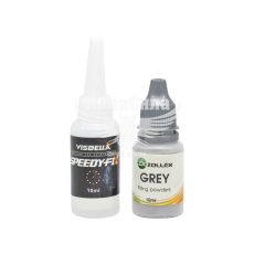 Клей универсальный быстрый ремонт (Zollex) серый 10мл.