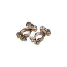 Клеммы для аккумулятора (Украина) грузовые, латунь (усиленные)