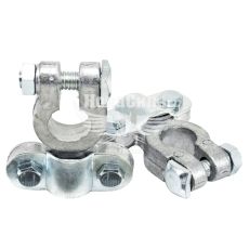 Клеммы для аккумулятора (Belauto) легковые, свинец 300гр. с металлической планкой