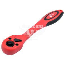 Ключ трещотка 1/4 (Intertool) изогнутая (Professional)