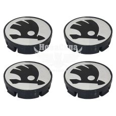 Ковпачки для титанових дисків Skoda (Турція) 55.5мм.