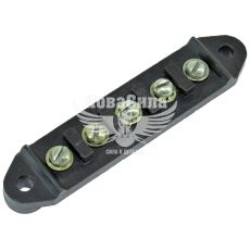 Колодка з'єднувальна до проводки 5-клемна (СССР)