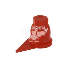 Колпачок на гайку колеса (32мм.) оранжевый (Orko) (с индикатором)