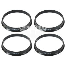 Кільця центрувальні для колісних дисків 75.1-71.1 (Walline) термопластик