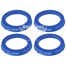 Кільця центрувальні для колісних дисків 76.1-56.6 (Walline) термопластик