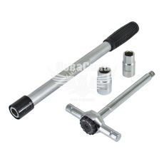 Ключ балонний з тріщоткою (Yato) 17х19х21x23мм.