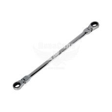 Ключ накидний 16х18мм. подовжений з тріщоткою та шарніром (Andrmax)