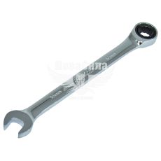 Ключ рожково-накидной 10мм. с трищоткою (Hans)