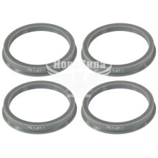 Кільця центрувальні для колісних дисків 78.1-67.1 (Walline) термопластик