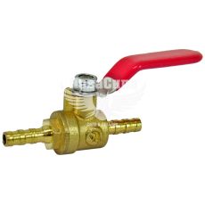 Кран шаровый воздушный на шланг 6мм. (Intertool)