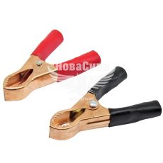 Крокодили до пускових проводів (100А) (Zollex)