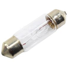 Лампочка 2-ох цокольна C5W біла 24V-5Вт SV8.5-8 (Турція) (упак.-10шт.)