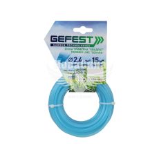 Косильна струна (Gefest) квадрат 2,4мм. 15м. Леска