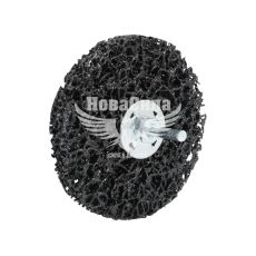 Круг зачистной нетканый с держателем (TITAN Abrasive) 100мм. (черный) мягкий