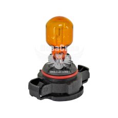 Лампочка 2-ох конт. груша жовта 12V-24/5Вт PG20/4 (Philips)