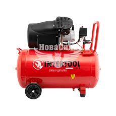 Компрессор стационарный (Intertool) (1-но цил.) 2HP.- 1,5кВт.- 8атм.- 206л / мин.- 24л.- 30кг.