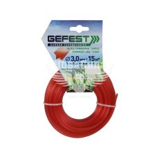 Косильна струна (Gefest) зірка 3,0мм. 15м. леска