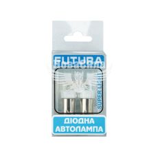 Лампочка з цоколем LED T4W SMD біла 1-діод 24V-0,4Вт BA9s (Futura) (к-т.-2шт.)