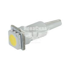 Лампочка без цоколя семечка LED T5 W2.3W SMD біла 1-діод 12V-0,4Вт W2x4.6d (Futura) (упак.-10шт.)