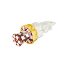 Лампочка без цоколя LED T20 P27/7W SMD жовта 24-діоди 12V W2.5x16q (Futura)