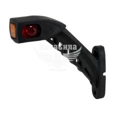 Ліхтар габаритний ріжок (Isiksan) LED 12-24V косий довгий лівий