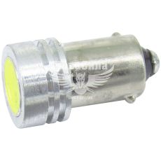 Лампочка з цоколем LED T4W SMD біла 1-діод 12V-4Вт BA9s (Solar) (упак.-10шт.)