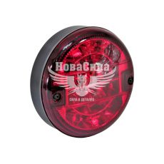 Фонарь габаритный универсальный (Mars) (UNISTAR II) LED 24V задний красный