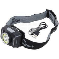 Ліхтарик на голову (Nord Camp) COB + CREE XTE 5W, 380lm, 1800mAh, сенсорний