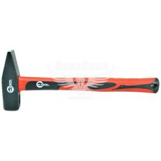 Молоток слюсарний (Intertool) 1000г ручка з фібергласа