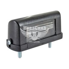 Ліхтар підсвітки номерного знаку (HICO) чорний пластмасовий корпус