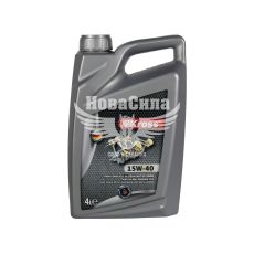 Моторна олива бензин, дизель 15W-40 (Kross) CF-4 4л.
