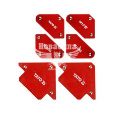 Набор магнитных уголков для сварки (Yato) кт. 6шт.