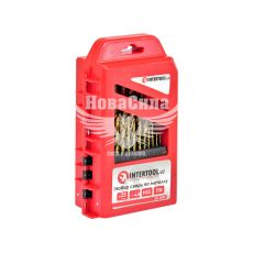 Набор сверл по металлу кт-25шт. (Intertool)