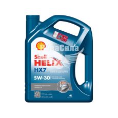 Моторна олива бензин, дизель 5W-30 (Shell) Helix HX7 4л.