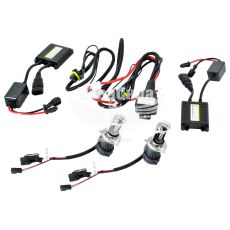 Набор автомобильных биксеноновых ламп H4 (Solar) Bi-Xenon 6000K (Ballast)