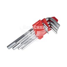 Набір шестигранних ключів Г-подібних (Lavita) 9 од. довгі