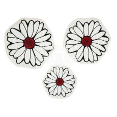 Наклейка ромашки 3шт.