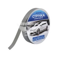 Наклейка стрічка срібна 10м.х10мм.