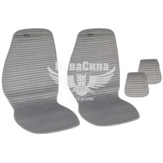 Накидки на сидіння (Beltex) преміум перед. Barcelona (к-т.-2шт.) сірі