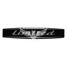 Наклейка з написом Limited (чорне тло) (силікон) 12х2,2