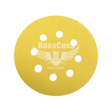 Наждачная бумага (SOLL) P_0500 125мм. (круг 8отв. на липучку)