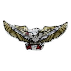 Наклейка Орел (крылья в сторону) (бронз.) 29х13