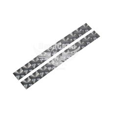 Наклейка відблиск (однорядна) (біла) 24,5х2,4